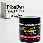 Case Of 10 8OZ Jars Tribodyn Tri-all Htep Moly Ceramic Nlgi Gc-lb Grease. Fixed Price $159.99.