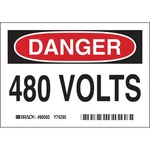 Brady BRAD86060 Label 3.5" X Polyester 480V Abrasion/chemical-resistant. Fixed Price $34.45.