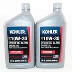 Kohler / Rehlko Engine 10W30 Synthetic Blend Motor Oil Quart Bottle 2PK. Fixed Price $25.54.