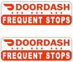 2 Pack Doordash Magnetic For Car, Magnets Sign, Reflective Foo. Fixed Price $15.85.