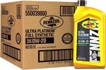 Pennzoil Platinum 0W-20 Full Synthetic Motor (1-QUART, Case Of 6). Fixed Price $53.50.