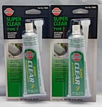 Versachem Super Clear Silicone Gasket Maker Type 7 3OZ (2 Pack). Fixed Price $13.99.