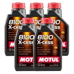 Motul 8100 X-cess 5W-30 Full Synthetic Engine Oil 1L 108944 Pack. Fixed Price $57.00.