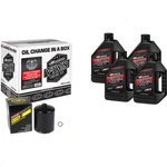 Maxima Twin Cam Synthetic Quick Oil Change Kit With Black Filter 90-119014PB. Fixed Price $68.23.