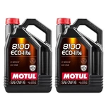 Motul 8100 Eco-lite 0W-16 100% Synthetic 10L Engine Oil 2 X 5L 110379. Fixed Price $71.96.