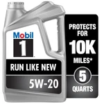 Mobil 1 Advanced Full Synthetic Motor Oil 5W 20 Quart. Fixed Price $43.99.
