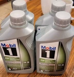 Mobil 1 Full Synthetic Motor Oil Afe Esp OW-30 4 Quarts. Fixed Price $20.00.