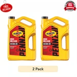 (2 Pack) Pennzoil High Mileage 5W-20 Motor Oil, Quart Freeshipping. Fixed Price $45.99.