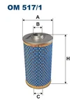 Om 517/1 Filtron Oil Filter For Alpina, Bmw. Fixed Price $13.66.