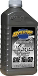Spectro Platinum Motorcycle Full Syn 4T Oil 15W50 Lt L.SP4155. Fixed Price $21.95.