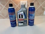 Auto Maintenance Bundle Mobil 1 5W-30 Oil + 2 Shop Pro Brake Cleaner Cans New. Fixed Price $29.99.