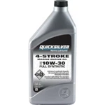 Quicksilver 4-STROKE Full-synthetic 10W-30 Marine Engine Oil, Quart. Fixed Price $32.44.