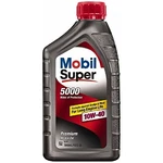Mobil Super (120430-6PK) 10W-40 Motor Oil Synthetic Blend- Quart, (pack Of 6). Fixed Price $38.95.
