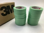 16 Rolls - 3M 06526 Precision Masking Tape Green, 3/4" Width X 60 Yard Each. Fixed Price $119.95.