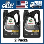2 Packs Castrol Edge High Mileage 5W-30 Advanced Full Synthetic Motor Oil, Qt. Fixed Price $41.54.