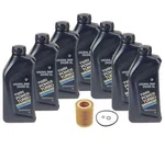 Genuine 0W-30 Twin Power Turbo 7 Liters Oil Change Kit Fits Bmw Longlife 01. Fixed Price $139.99.