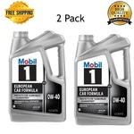 Mobil 1 Fs European Car Formula Full Synthetic Motor Oil 0W-40, 5 Quart. Fixed Price $52.77.
