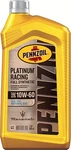 Pennzoil Maserati 10W-60 Platinum Racing Full Synthetic Motor. Fixed Price $285.00.
