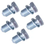 5PCS For Vw Volkswagen Audi Engine Oil Pan Drain Plug Bolt Screw N90813202. Fixed Price $9.00.