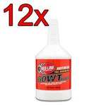 Case Of 12 Red Line Full Synthetic 60WT Drag Race Engine Motor Oil Quart. Fixed Price $226.88.