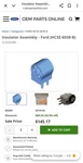 Genuine Ford Insulator Assembly HC3Z-6038-B. Fixed Price $98.00.