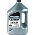 Quicksilver 10W-30 Full Synthetic Oil For 4-STROKE Outboards Gallon. Fixed Price $85.98.