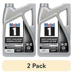 (2 Pack) Mobil Advanced Full Synthetic Motor Oil 5W-30, Quart, 10X Better. Fixed Price $55.99.