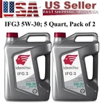 Engine Oil IFG3 5W30-IDEMITSU 30015204-95300C020, 10 Qt, Stock Us-no Import Fees. Fixed Price $43.16.
