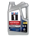 Mobil 1 High Mileage Full Synthetic 5W-30 Motor Oil, Quart, GF-6A, New. Fixed Price $24.98.