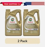 (2 Pack) Castrol Edge 0W20 Full Synthetic Motor Oil Extended Performance 5QT. Fixed Price $50.50.