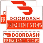3 Pack Doordash Magnetic Sign For Car, Magnets White-red. Fixed Price $25.64.