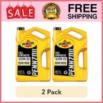 Pack Pennzoil Full Synthetic 0W-20 Motor Oil, 5 Quart Pk. Fixed Price $42.72.