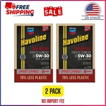 (2 Pack) Chevron Havoline High Mileage Synthetic Technology Motor Oil 5W-30, 6Q. Fixed Price $39.07.