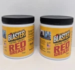 (2) Pack Blaster Red Grease Extra Tacky High Temp Lubricant 16OZ Jar GR-16T-HTR. Fixed Price $23.86.