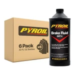 Pyroil Dot 4 Brake Fluid, Synthetic High-temp Formula 32 Oz (pack Of 6). Fixed Price $156.90.