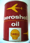 Vintage Aeroshell Aircraft Oil 1 Qt Full Fiber Can Co. Aviation Sae 50. Fixed Price $159.99.