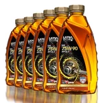 Gear Oil Synthetic 75W-90 6 Qts Ultra 1PLUS GL-5 Transmission Differential Fluid. Fixed Price $89.99.