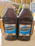 Bottles Of Bg Brake Fluid Dot Low Viscosity Oz Pn 84132. Fixed Price $25.69.