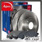 Apec Blue Front Brake Discs And Pads Set For Vw Caddy Ii 1.4 1.6 1.9 (1995 2004). Fixed Price $82.30.