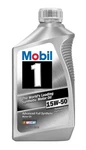 Mobil 122377-1 Full Synthetic Engine Oil 15W50 Quart Bottle Sold Individuall. Fixed Price $8.99.