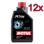 Case Of 12 Motul 90 Pa Sae Mineral Differential Oil 1L. Fixed Price $145.88.