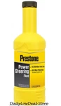 Prestone Power Steering Fluid 12 Oz. For American Cars New. Fixed Price $6.62.
