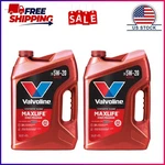 Pack, Valvoline Maxlife High Mileage 5W-20 Synthetic Blend Motor Oil Quart. Fixed Price $36.99.