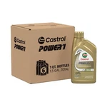 Castrol POWER1 4T 10W-40 Full Synthetic Motorcycle Oil Quart Pack Of 6. Fixed Price $87.74.