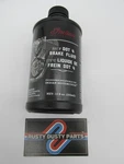 Indian Genuine Oem Dot 4 Brake Fluid 521 Degree 12 Oz 2880016. Fixed Price $21.99.