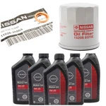 Genuine Oem Nissan 0W-20 Oil Change Kit 5-QUART W/ 15208-65F0E Filter And Washer. Fixed Price $67.98.