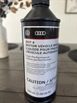 Dot 4 Motor Vehicle Brake Fluid Vw Audi. Fixed Price $20.00.