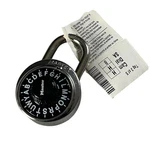 Master Combination Padlock Silver Letter Dial School Gym Locker Security. Fixed Price $5.99.