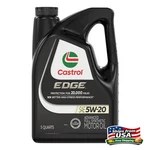 Castrol Edge 5W-20 Advanced Full Synthetic Motor Oil, Quarts. Fixed Price $21.57.