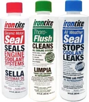 Irontite 3-PACK Cooling System Additives Thoro-flush, All Weather Seal,.... Fixed Price $77.87.